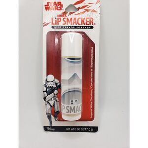 𝅺star wars stormtrooper Imperial white chocolate lip smacker